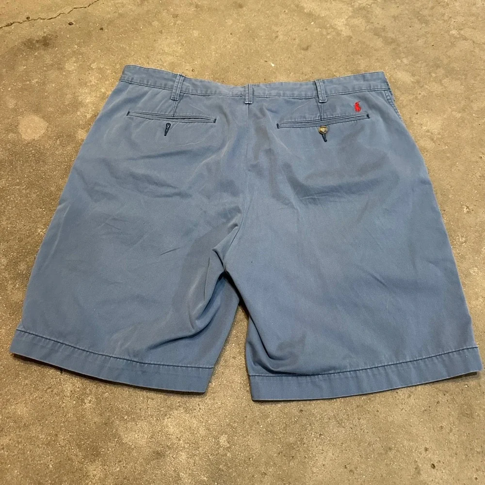 Polo Ralph Lauren‎ Shorts Mens 38 Blue Relaxed Fit Chino Cotton 9